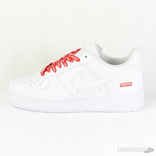 supreme x nike white